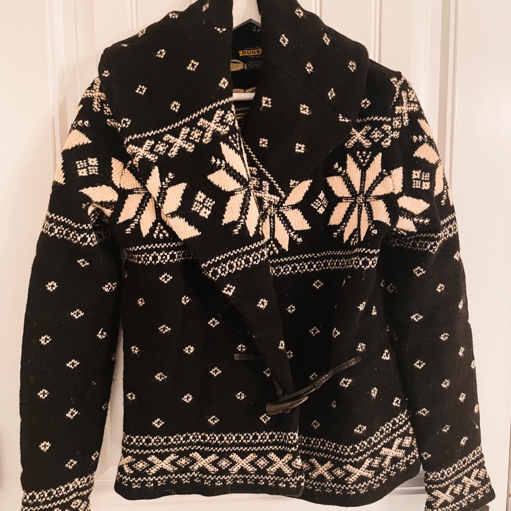 Ralph Lauren RUGBY Fair Isle Wool Sweater